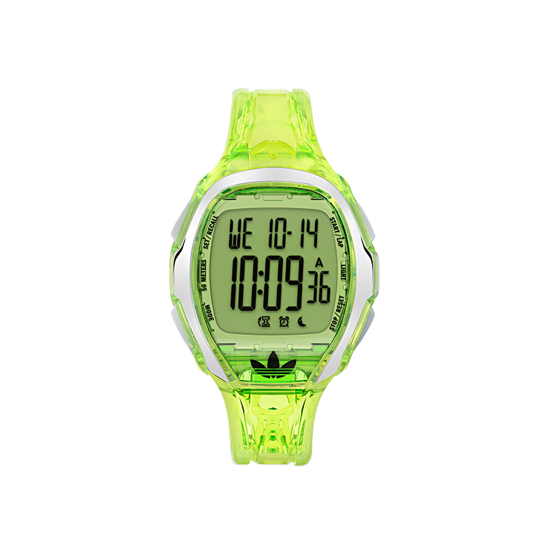 

Adidas Originals Часы Wrist Watch Electronic Movement Blue Dial Unisex, Green