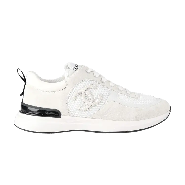 

Кроссовки Chanel Sneaker White Ivory Black, белый