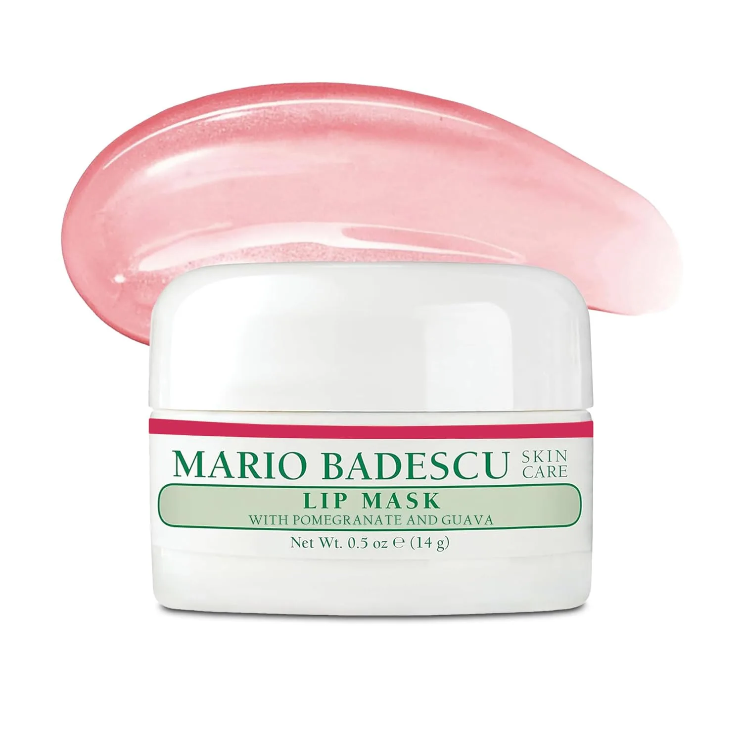 Маска для губ Mario Badescu, ночное средство для ухода за губами, обогащенное смягчающим кожу кокосовым маслом и увлажняющим маслом ши., Pink