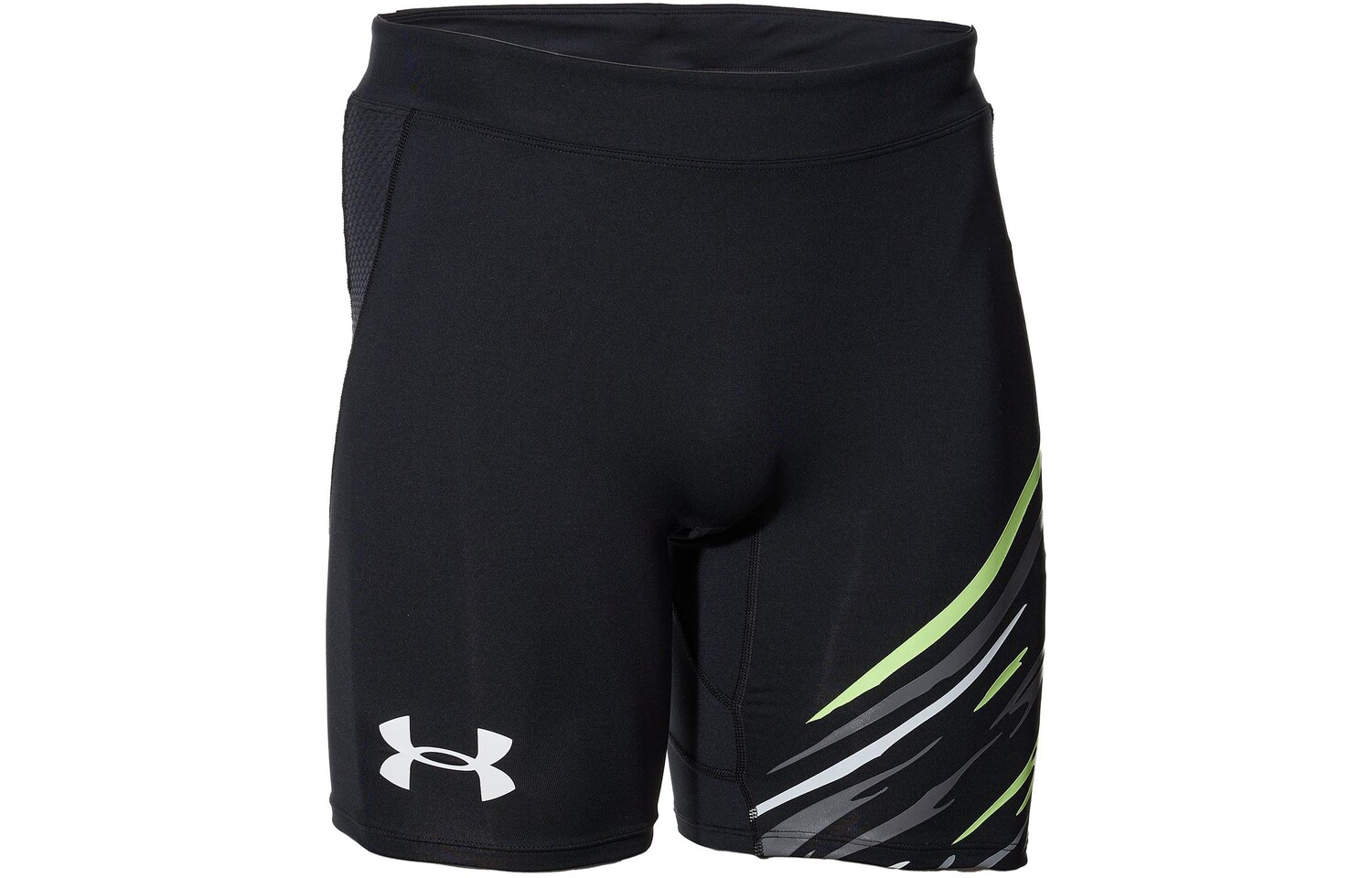 

Спортивные шорты мужские черные/зеленые Morph Under Armour, черный/зеленый
