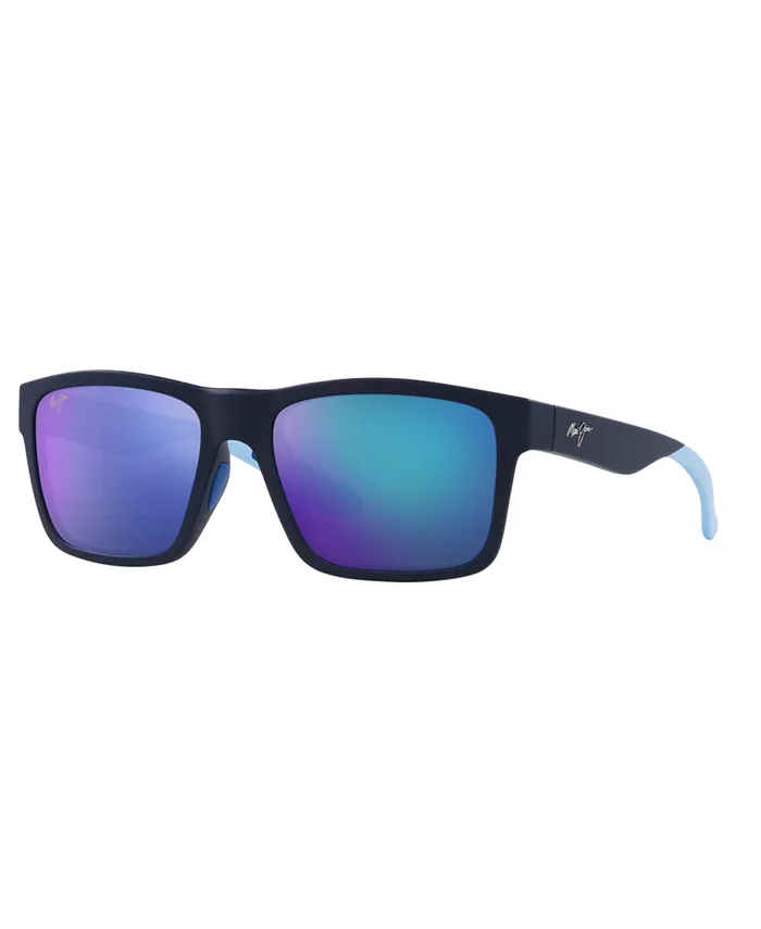 

Унисекс поляризованные солнцезащитные очки, The Flats MJ000738 Maui Jim, синий