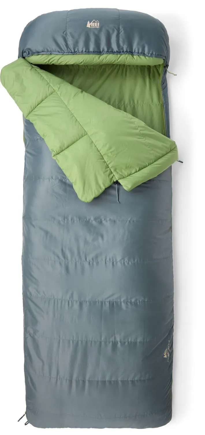 

Спальный мешок HunkerDown 20 REI Co-op, Granite Peak Blue