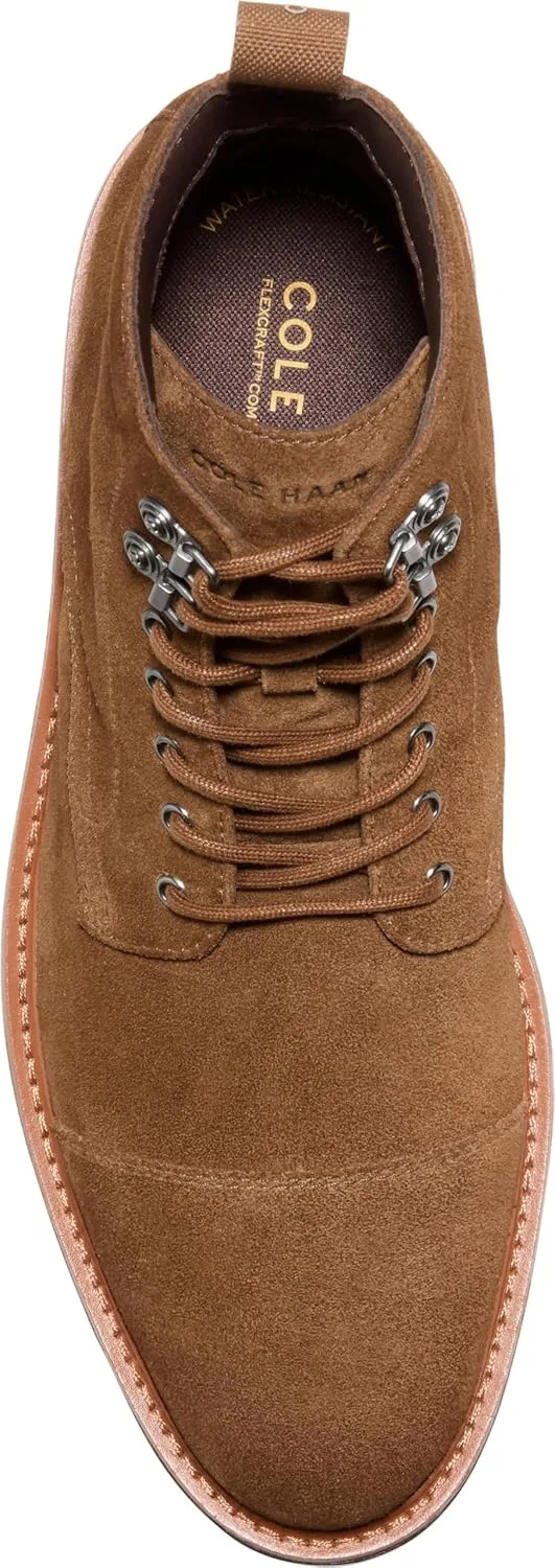 Мужские туфли Cole Haan - Chamberlin Grand Cap Toe Oxford, Sp Brn Sde Brn Wr — фото 3