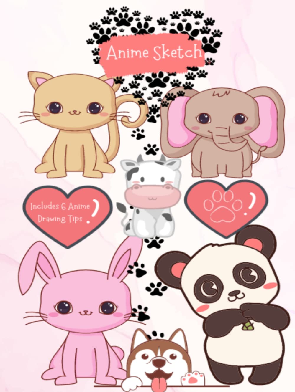 

Anime Sketch: blank sketch book for anime lovers practice drawing your own anime before creating a anime book 120 pages perfect gift for anime lovers (Independently published)