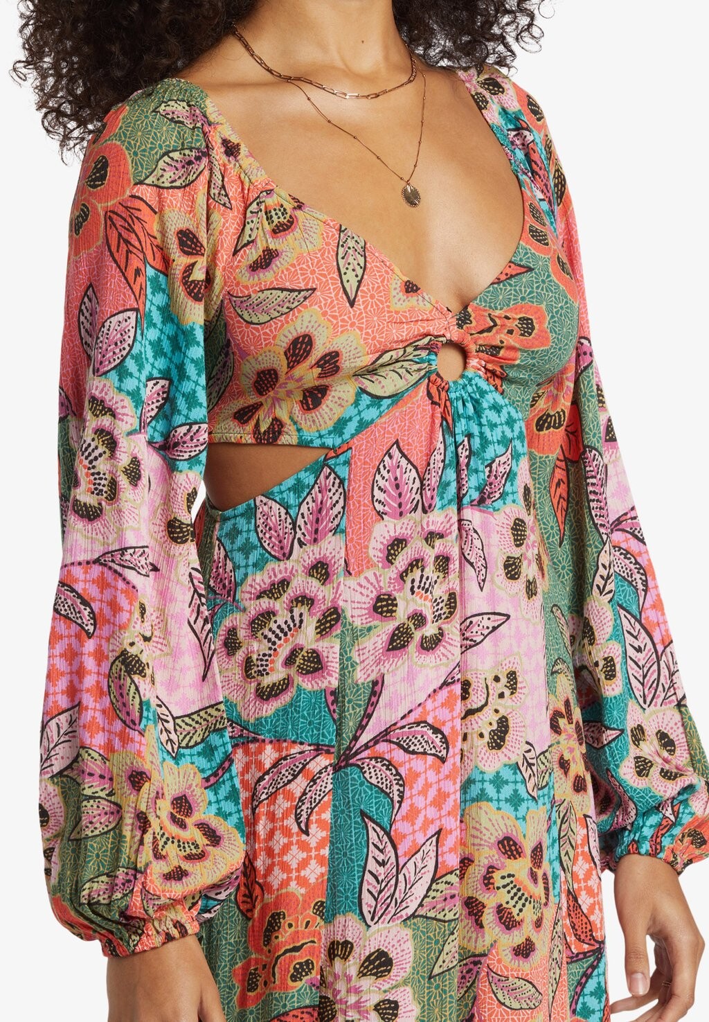 

Платье макси LAST CALL Billabong, разноцветный