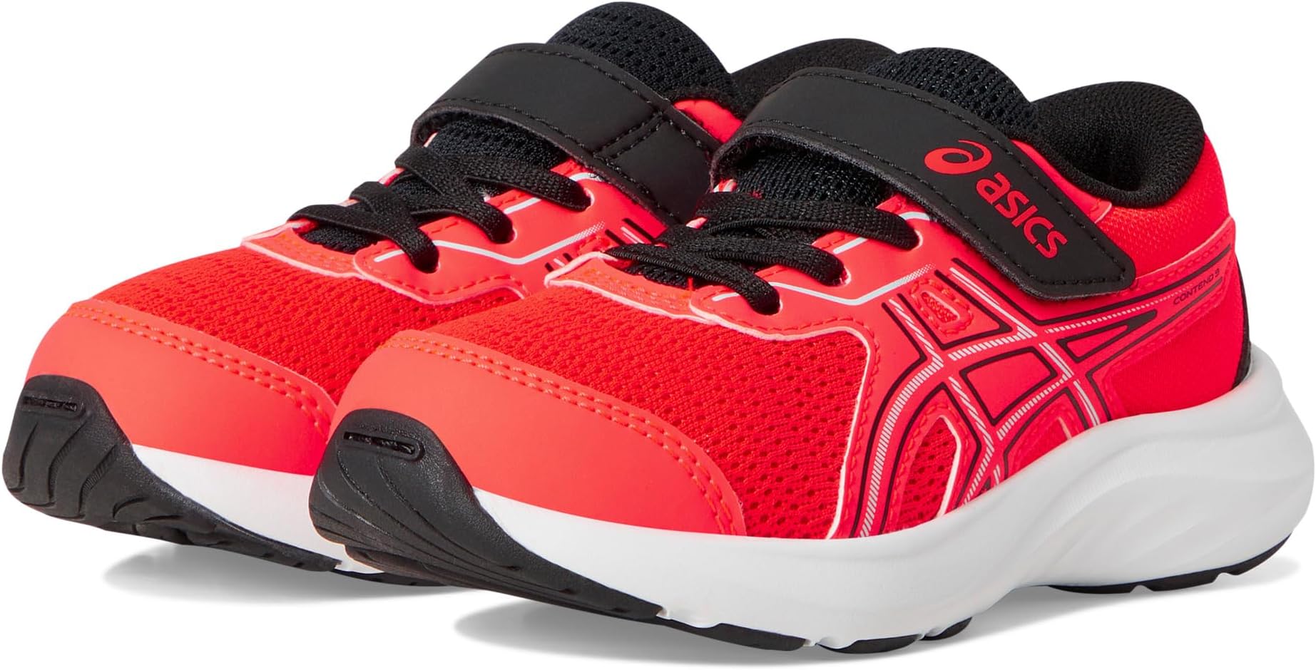 

Кроссовки ASICS Kids Contend 9 Pre-School, цвет Flash Red/Blue Fade