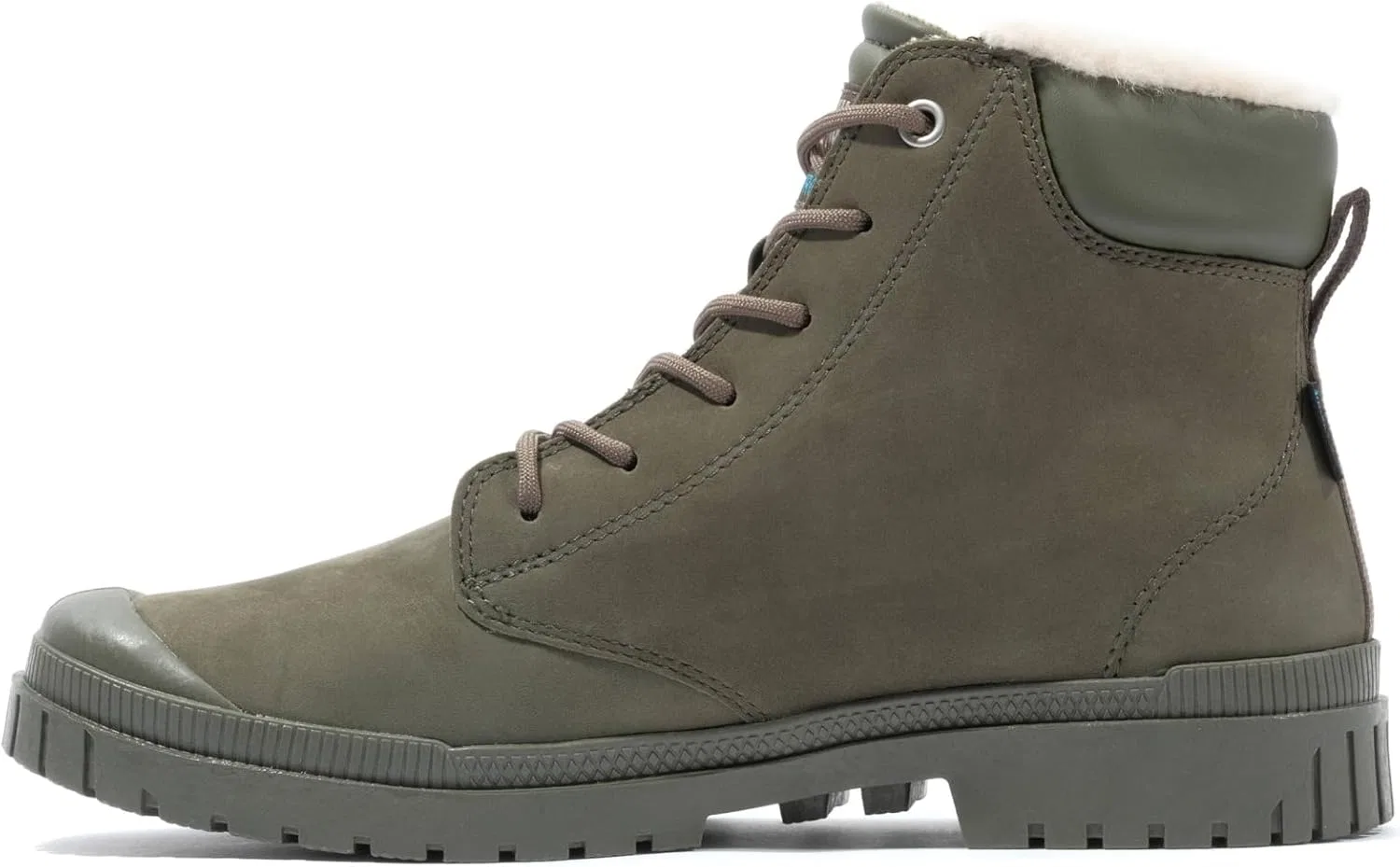 Ботинки унисекс Palladium Sp20 Cuff LTH Wp Wl, Green — фото 4