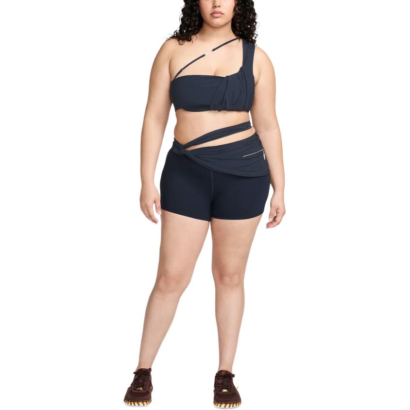 Спортивный топ (WMNS) Nike x Jacquemus Bra Top 'Dark Blue' FV0501-475, синий — фото 3