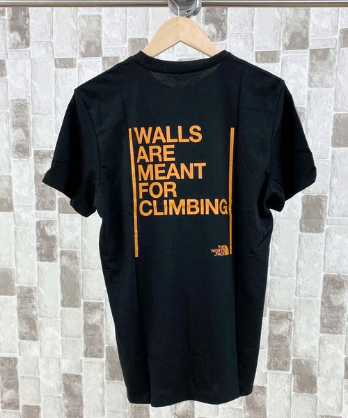 

Футболка с коротким рукавом, принт на спине в стиле скалолазания THE NORTH FACE, черный