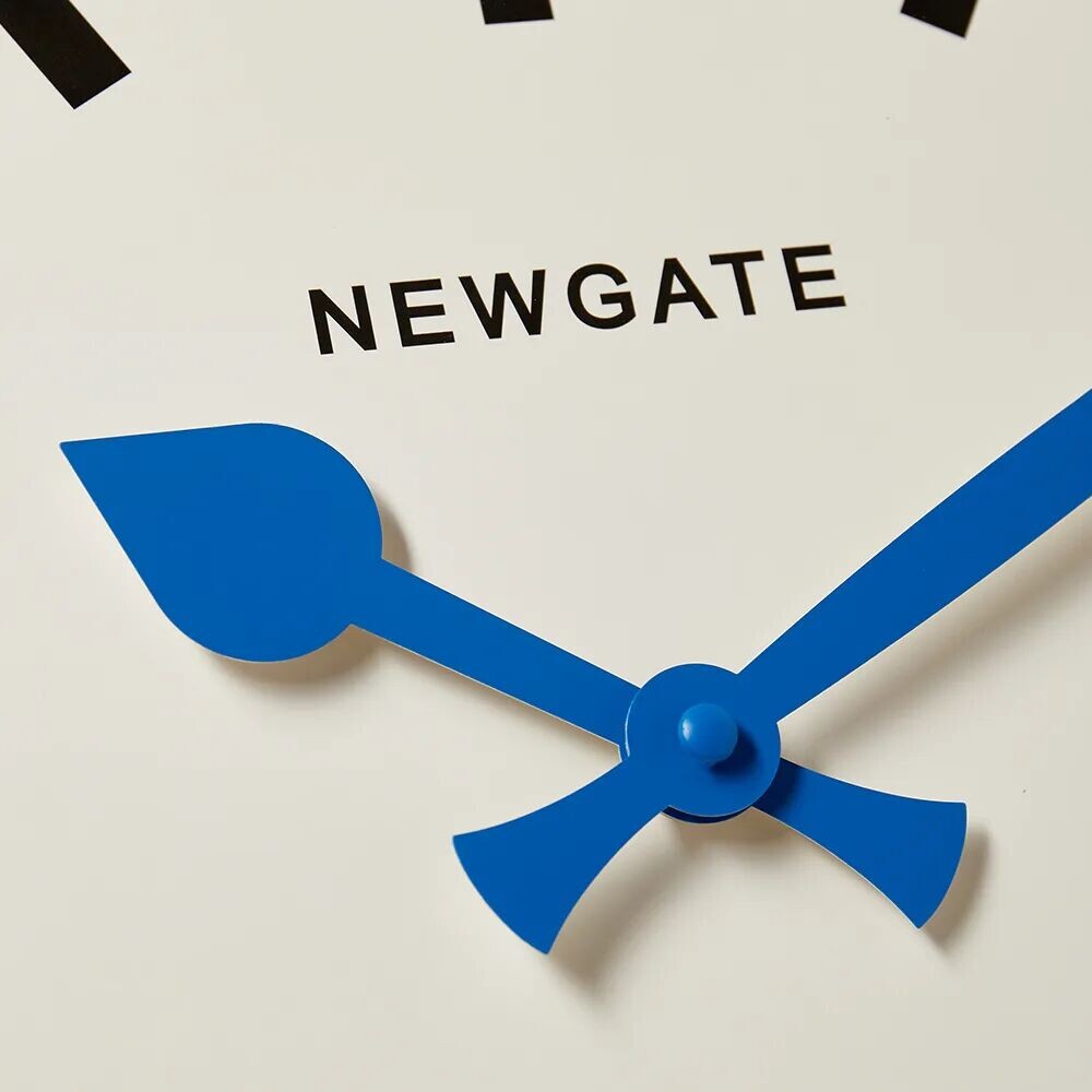 

Newgate Clocks Номер пять железнодорожные настенные часы, синий