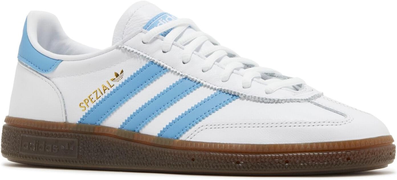 Мужские кроссовки adidas Handball Spezial, белый/голубой/светло-голубой — фото 2