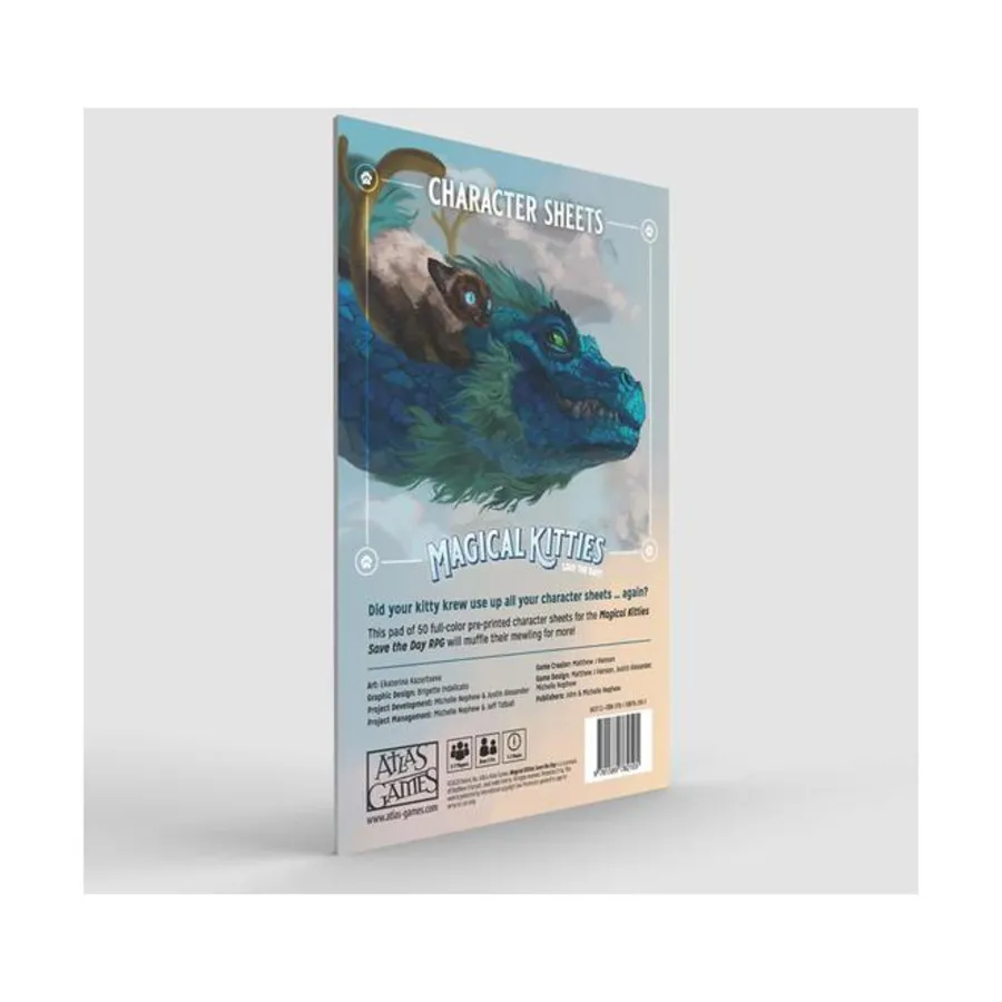 

Листы персонажей Китти, Magical Kitties RPG