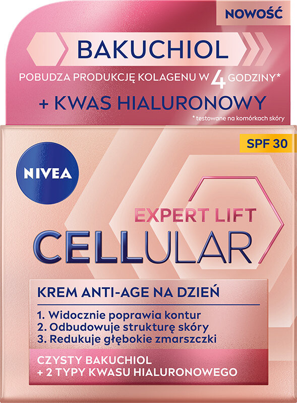 Крем для лица SPF NIVEA Cellular Expert Lift Anti-age, ночной/дневной — фото 2