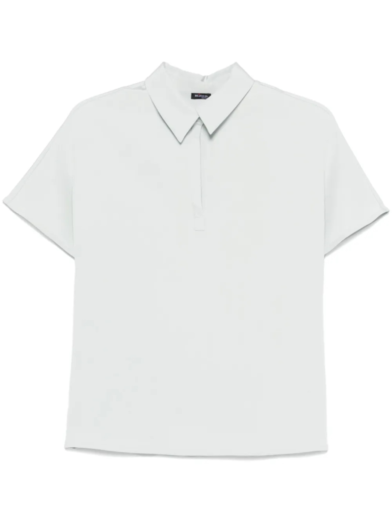 

Kiton рубашка поло из джерси, синий