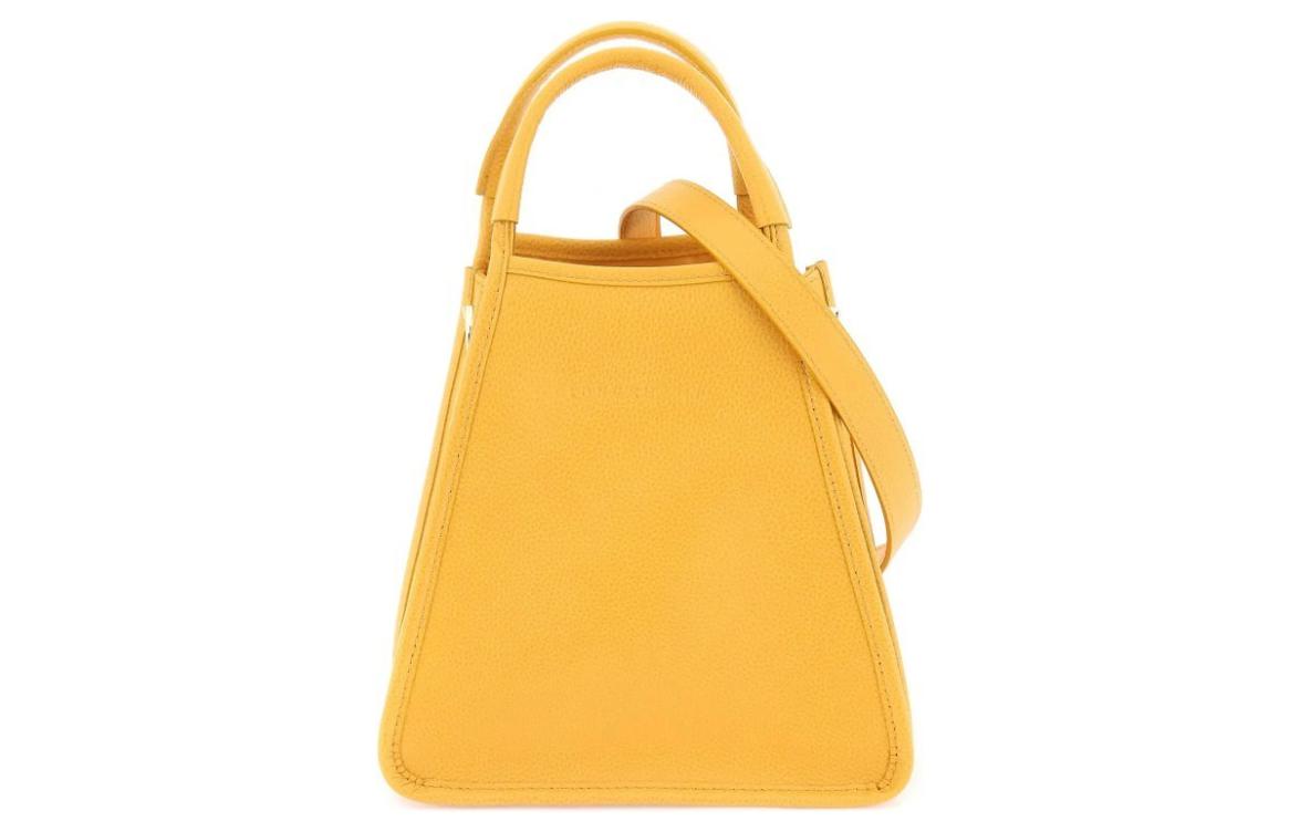 

Сумка через плечо Le Foulonné из телячьей кожи, маленькая женская сумка абрикосового цвета LONGCHAMP