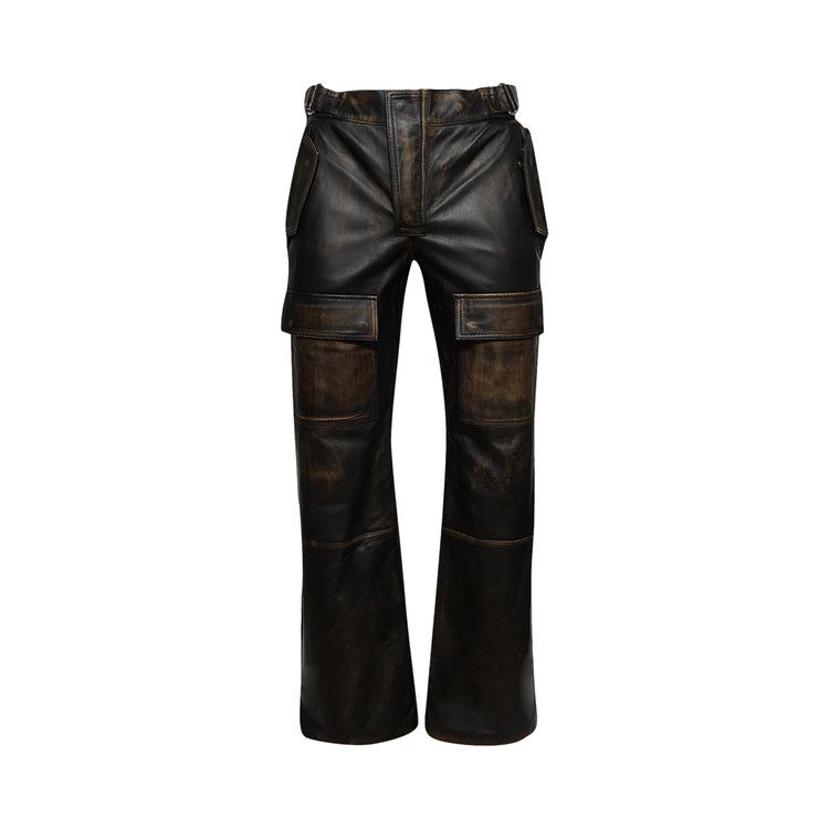 

Брюки MISBHV Vintage Leather Moto Pants, Black