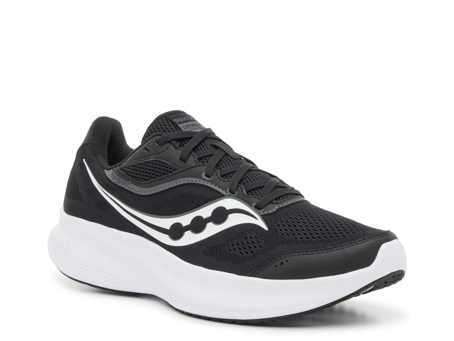 

Кроссовки Saucony Cohesion 18 Running Shoe - Men's, черный/белый
