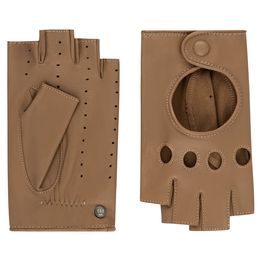 

Перчатки без пальцев Roeckl FLORENZ AUTOFAHRER, Brown/Cognac