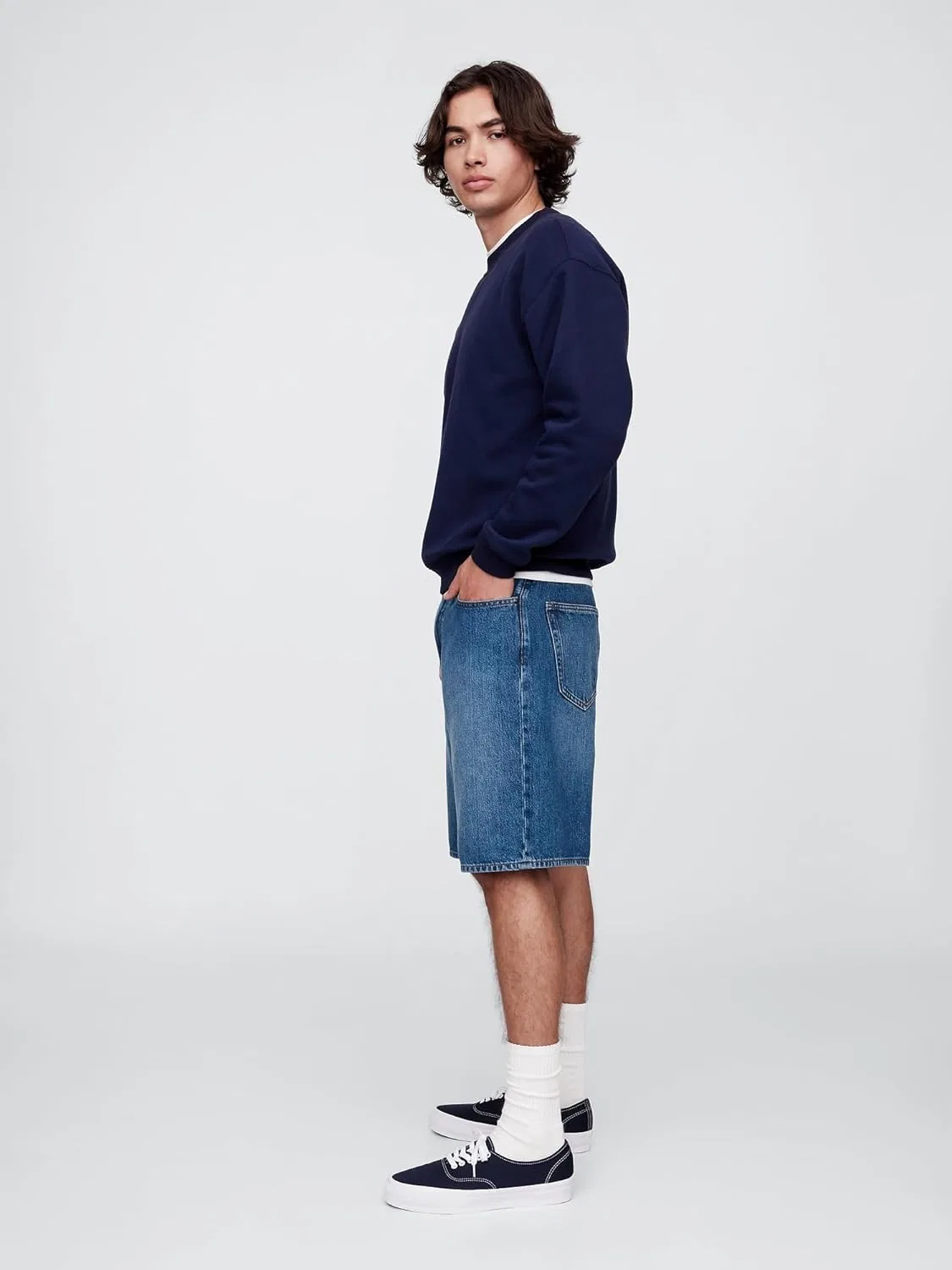 Джинсы Supersoft Relaxed GAP, Medium Wash — фото 4
