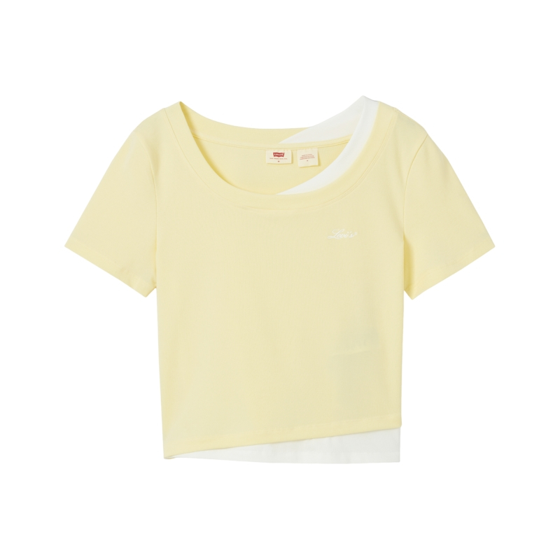 

Levis Футболки женские yellow white