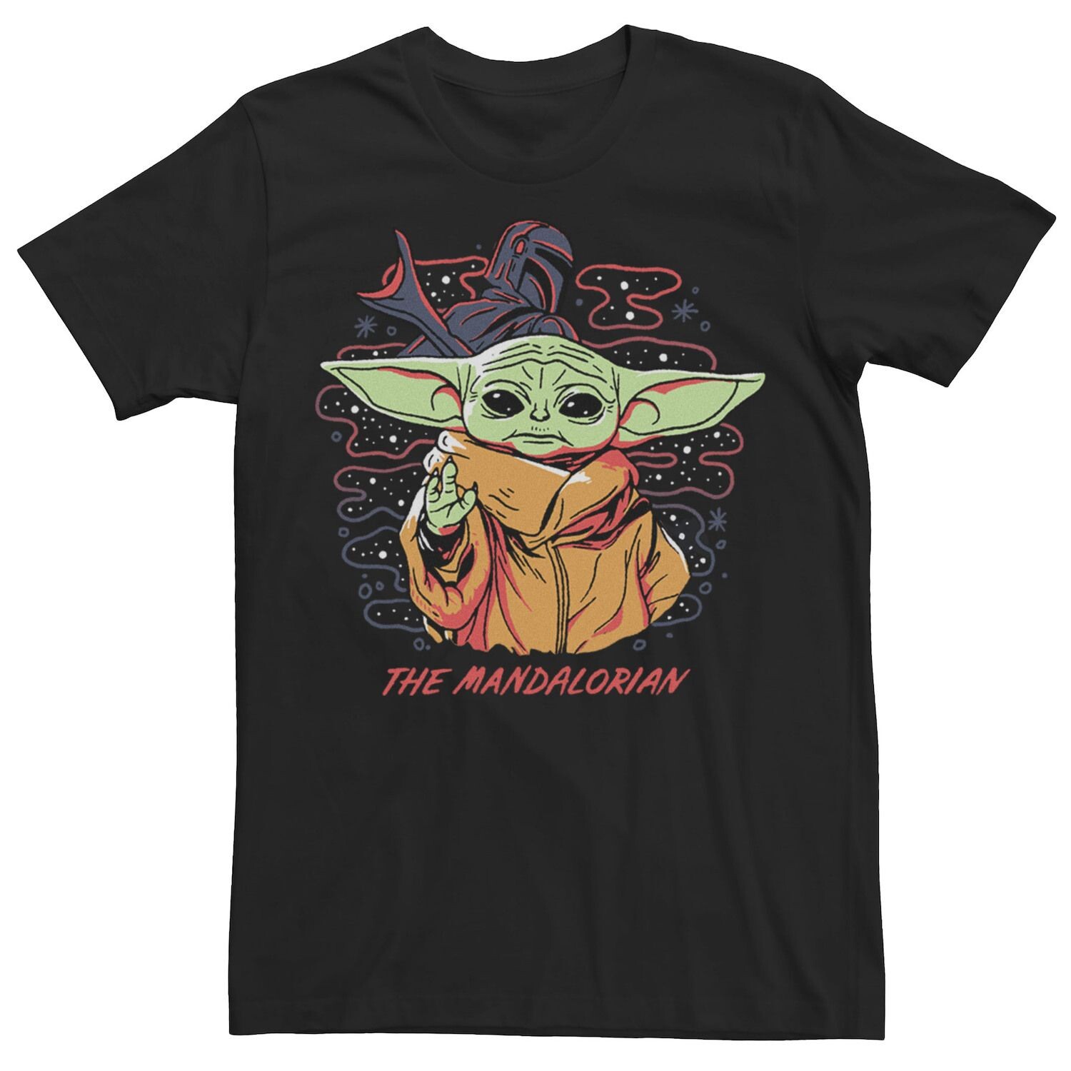 

Мужская футболка с плакатом «Звездные войны: Мандалорец Йи-Хо» Star Wars