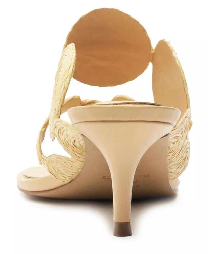 Женские босоножки Chelsea Mid Stiletto Arezzo, коричневый/бежевый — фото 3