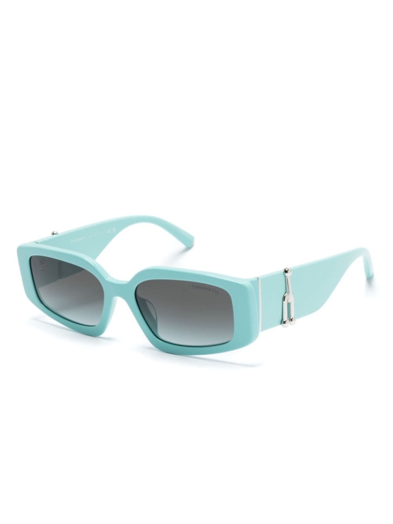 

Солнцезащитные очки Tiffany & Co Eyewear в прямоугольной оправе, синий