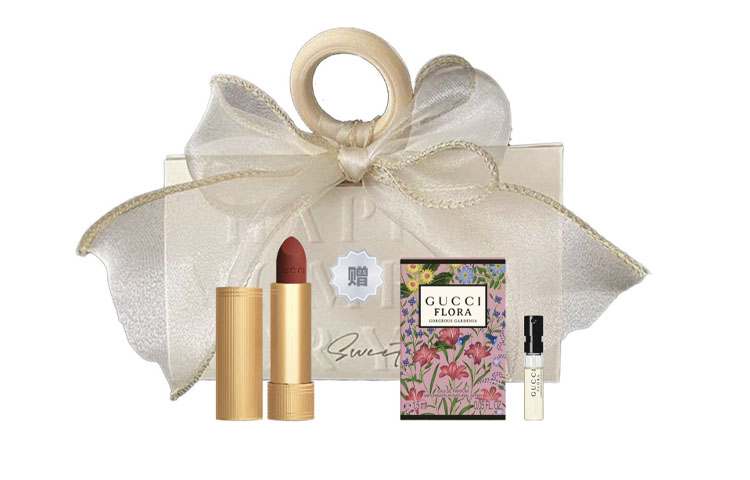 

Набор косметики Angel Shopping Bag стойкая увлажняющая помада+пробники духов GUCCI