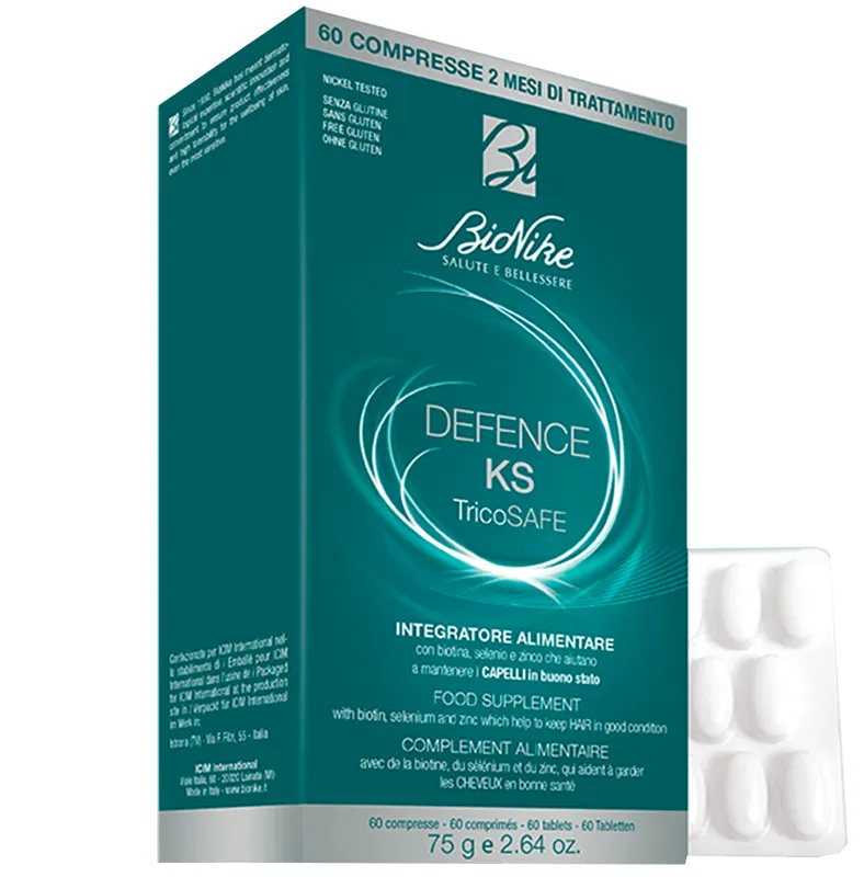 

Bionike Defense KS Tricosafe 100 30 таблеток Добавка для волос