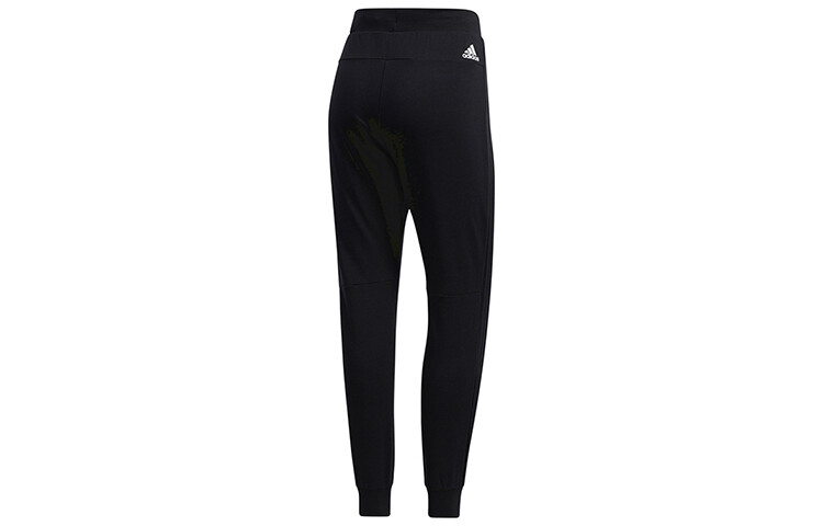 

Трикотажные спортивные штаны женские черные Adidas