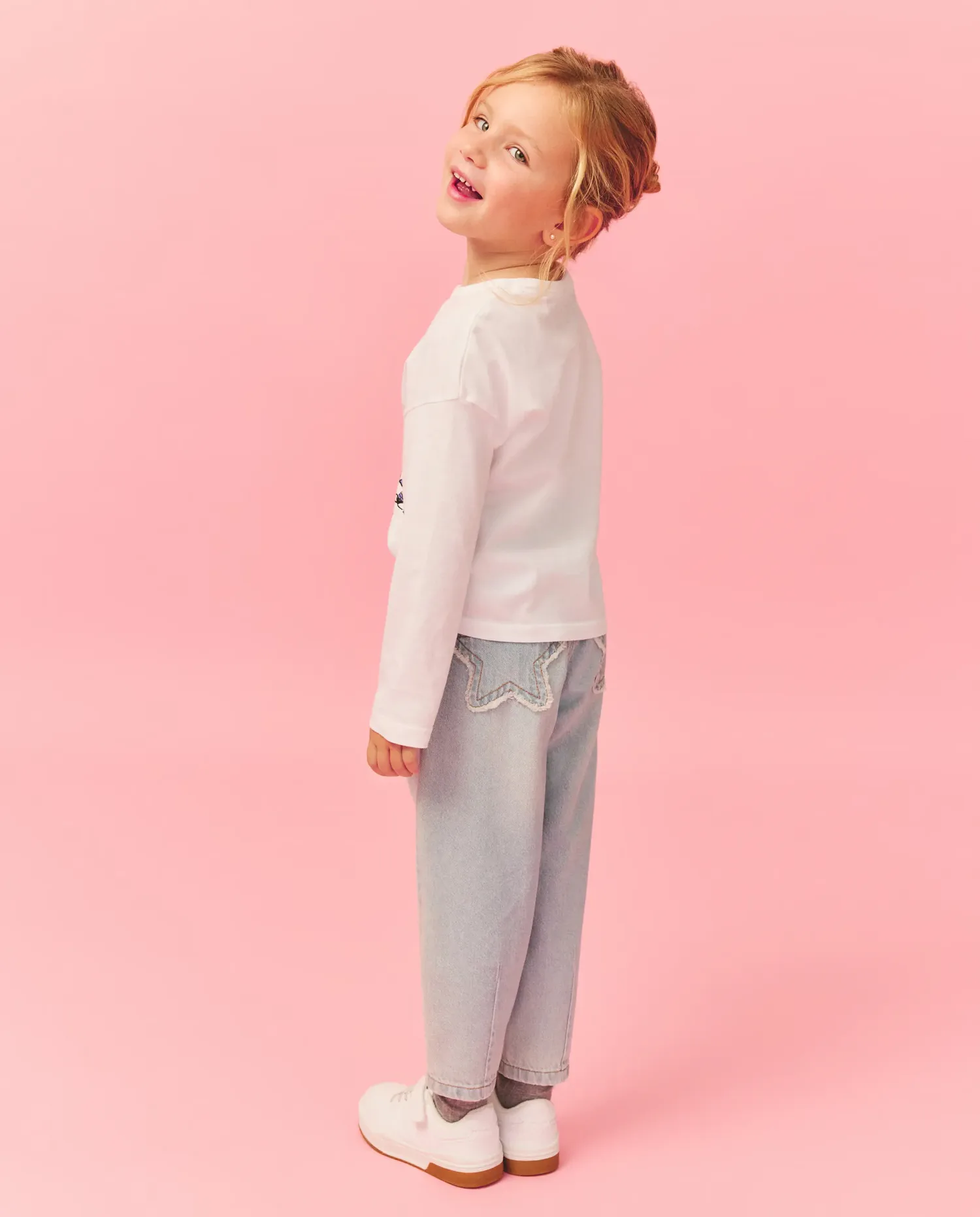 Детская футболка с длинным рукавом с лицензией Snoopy и его друзьями Kids El Corte Inglés, Blanco Roto — фото 3