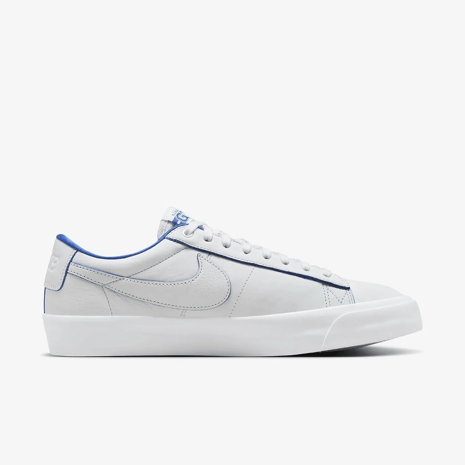 Мужские скейтбордистские кроссовки Nike SB Blazer Low Pro GT Premium (FZ1300-100, Summit White/White) — фото 3