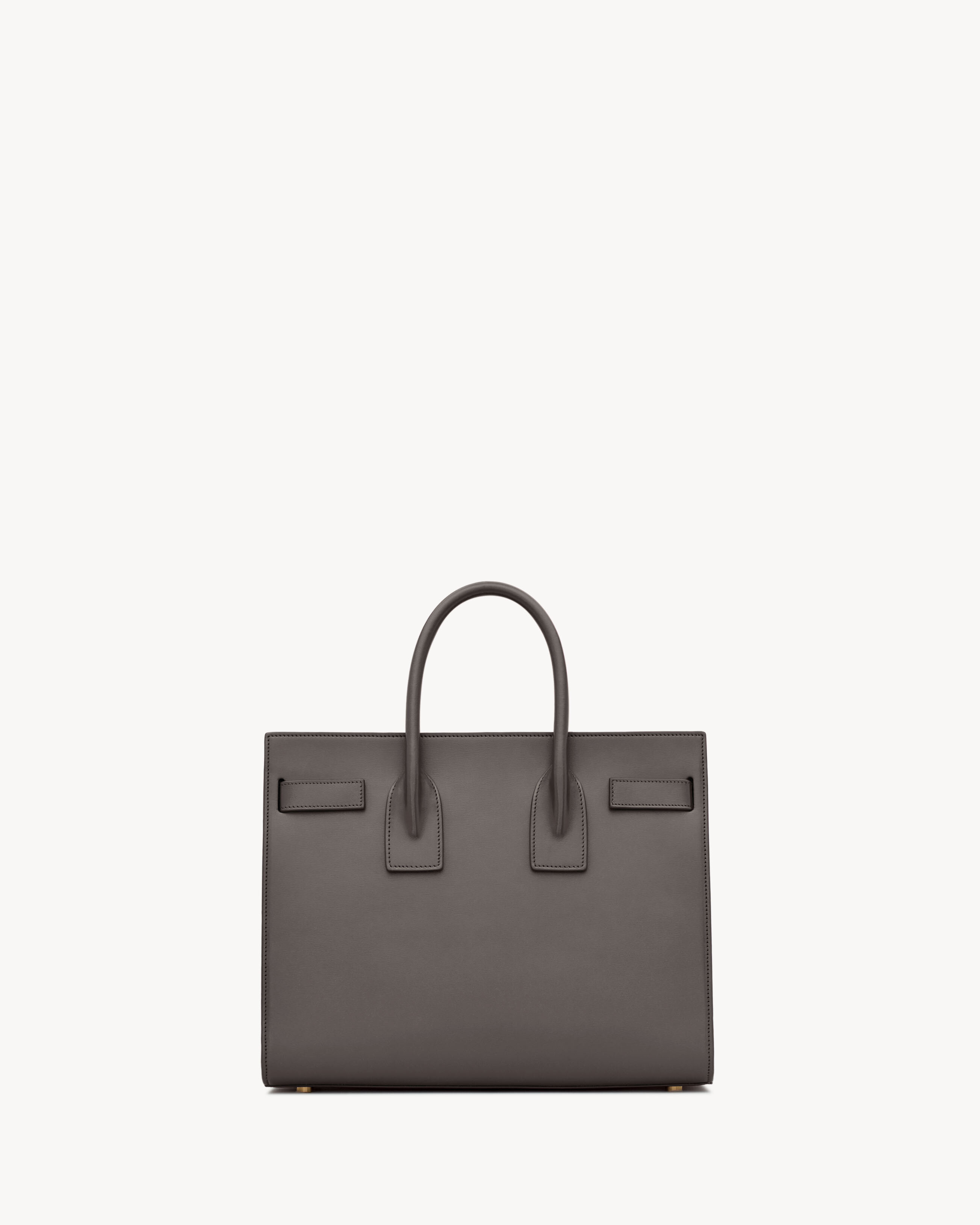 Сумка SAC DE JOUR в своем культовом размере Saint Laurent, серый/серебряный — фото 3