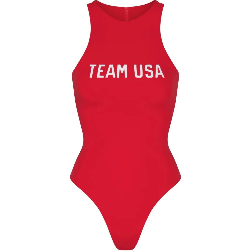 

Боди Женский КРАСНЫЙ/КРАСНЫЙ Skims