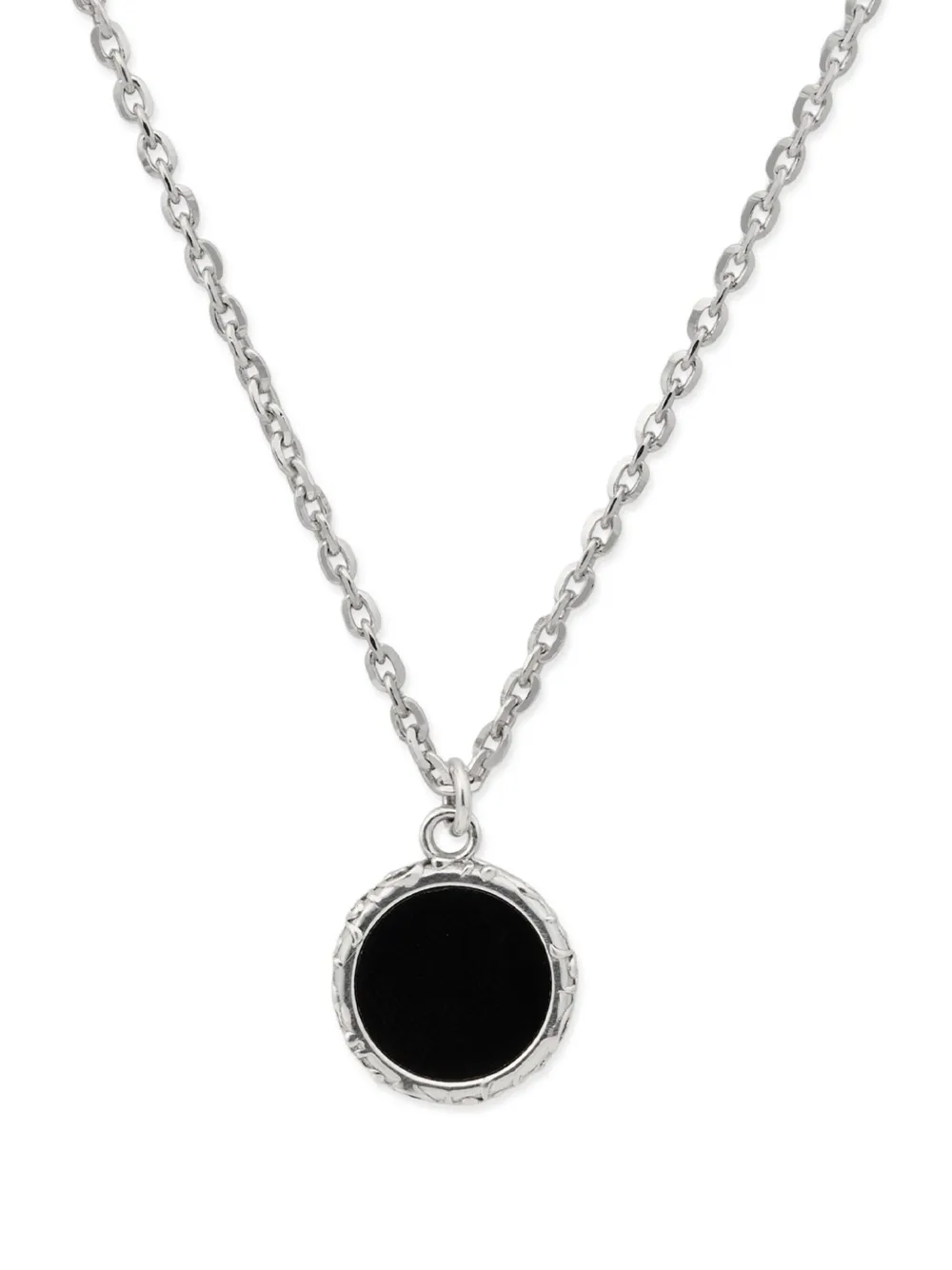 

Ожерелье из оникса Flourish Amulet Emanuele Bicocchi, черный