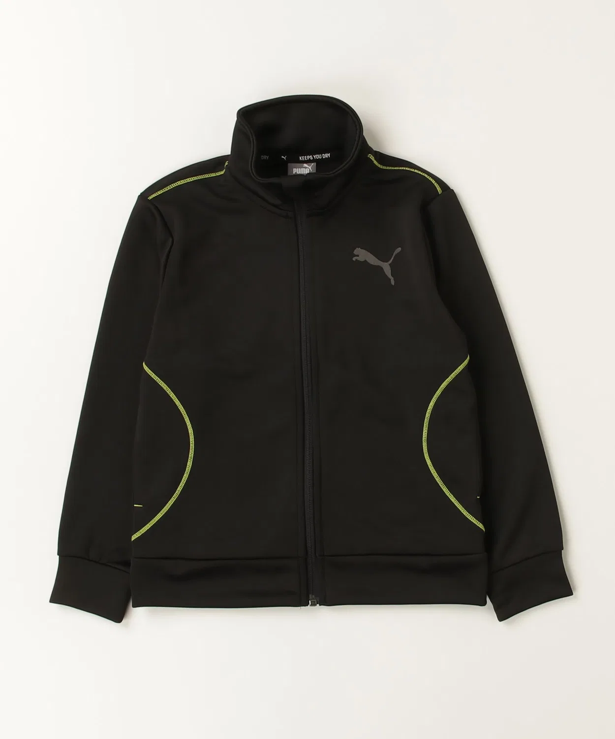 Тренировочная куртка PUMA Active Sports из полиэстера, черная