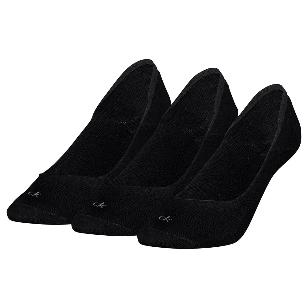 

Носки 3 шт Calvin Klein 701234371 no show, черный