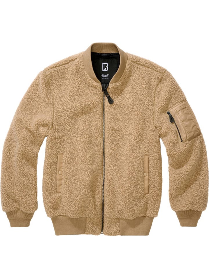 

Флисовая куртка MA1 Sherpa Jacket Brandit, коричневый