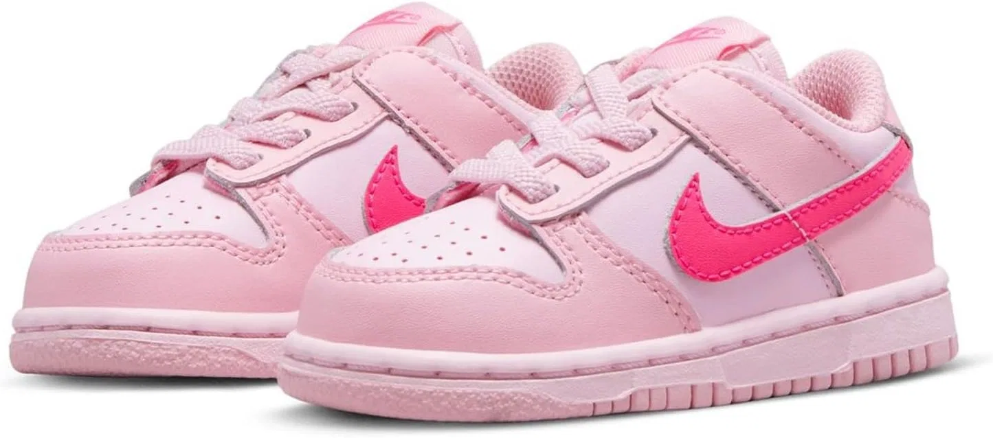 Кроссовки детские Nike Dunk Low, Medium Soft Pink/Pink Foam — фото 3