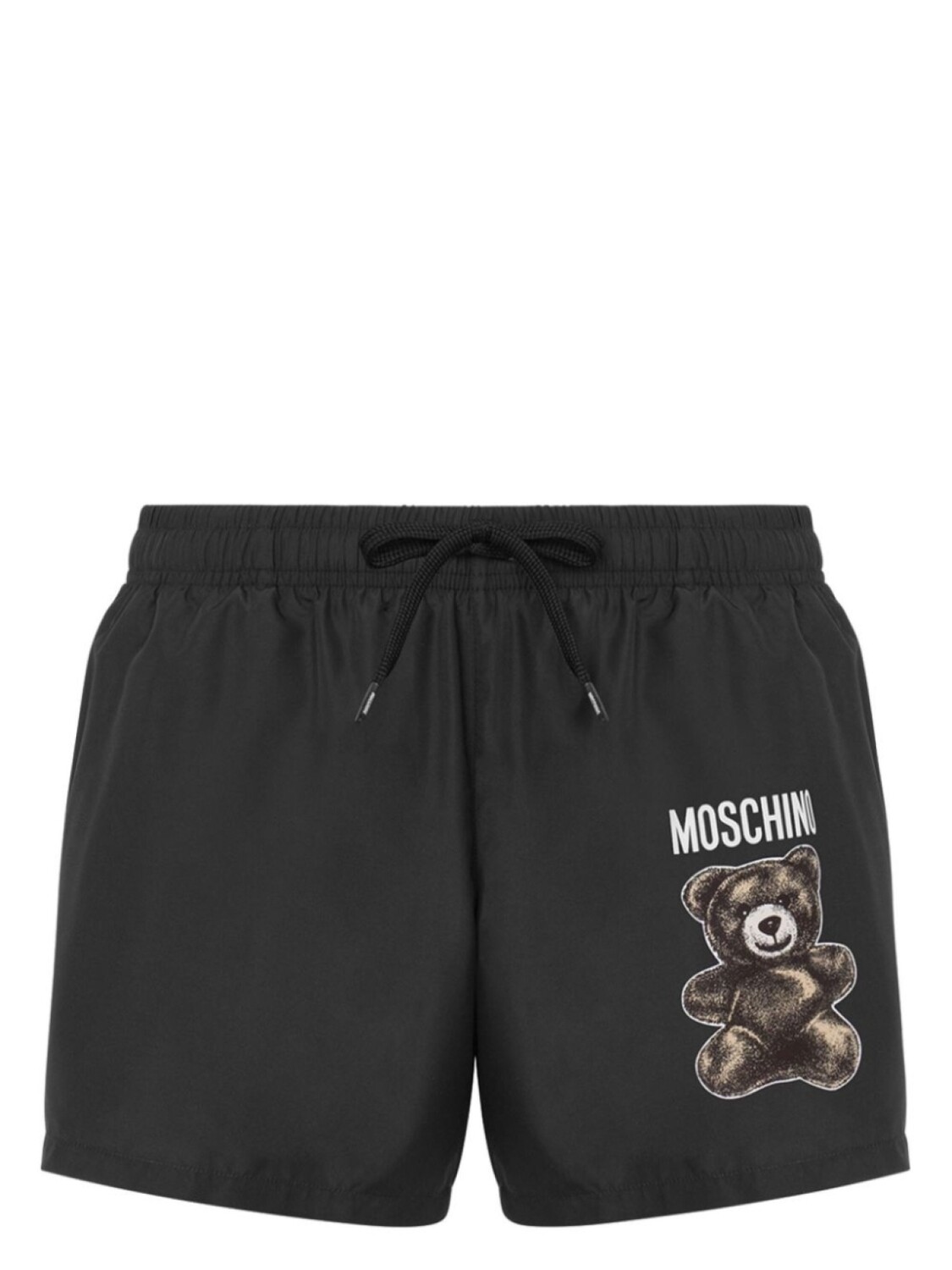 

Плавки-шорты с логотипом Moschino, черный
