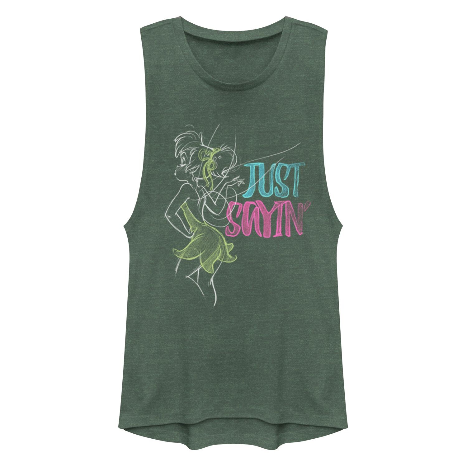 

Юниорский Tinkerbell Just Sayin Muscle Tank Licensed Character