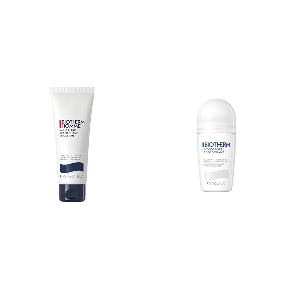 Набор BH Soothing Balm 75 мл и роликовый дезодорант Lait Corporel 75 мл Biotherm