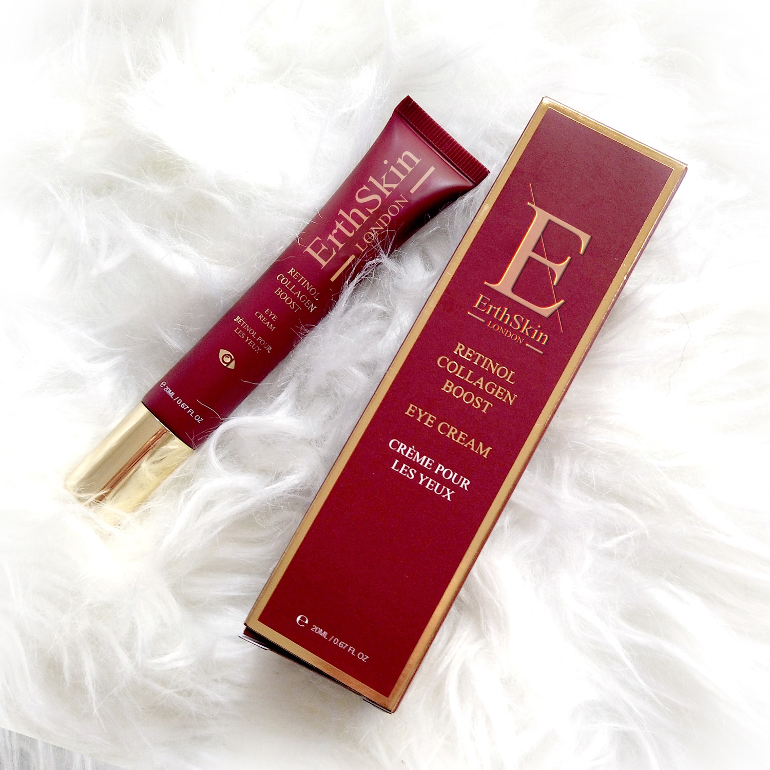 Пилинг ErthSkin London — Retinol + kollagen boost augencreme , количество, 20 мл — фото 3