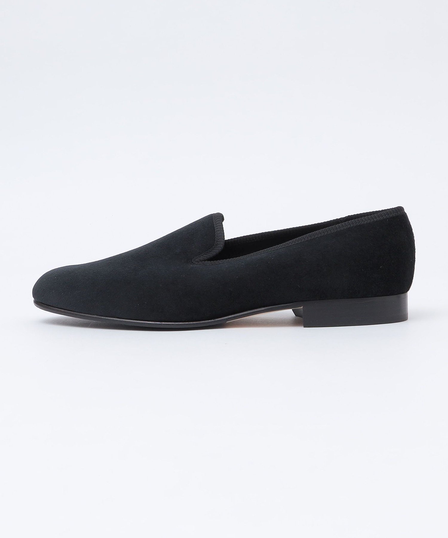 Ботинки Tricker's: Chuechill Velvet Solid Shoes Ships Men, black — фото 2