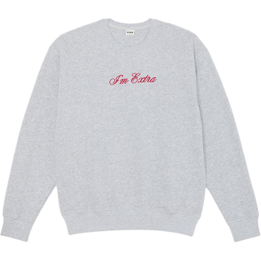 

Victoria's Secret Розовая толстовка Women's Light Gray, Розовый, Victoria's Secret Розовая толстовка Women's Light Gray