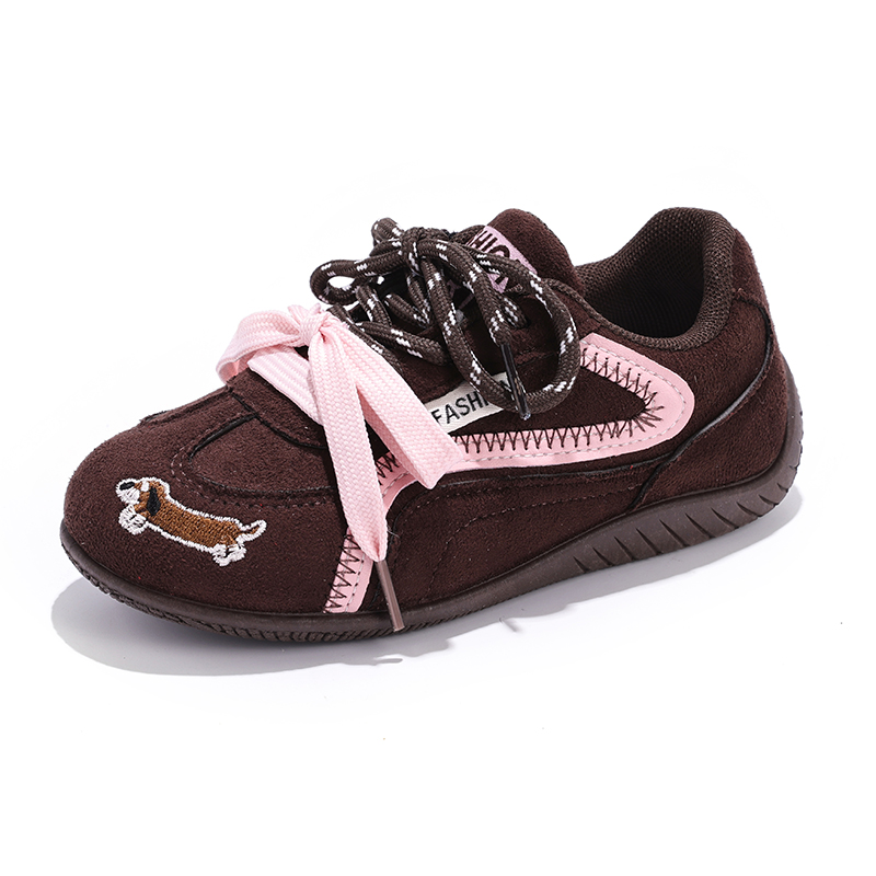 

Детские скейтерские кроссовки Kids QIQUDUCK, TXD-16 Coffee