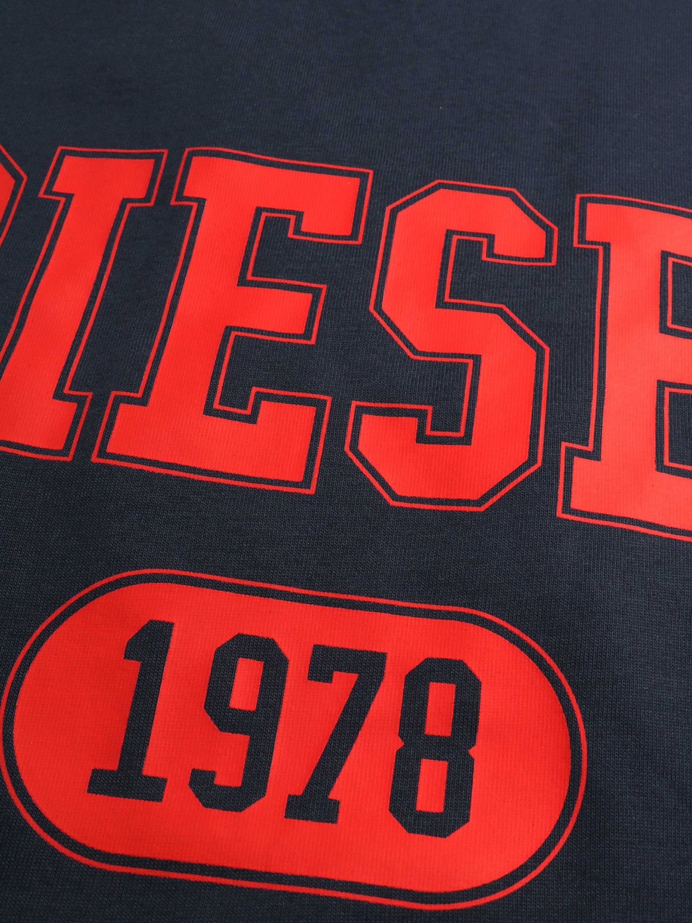 DIESEL Футболка 'T-DIEGOR 1-A' в цвете Navy — фото 3