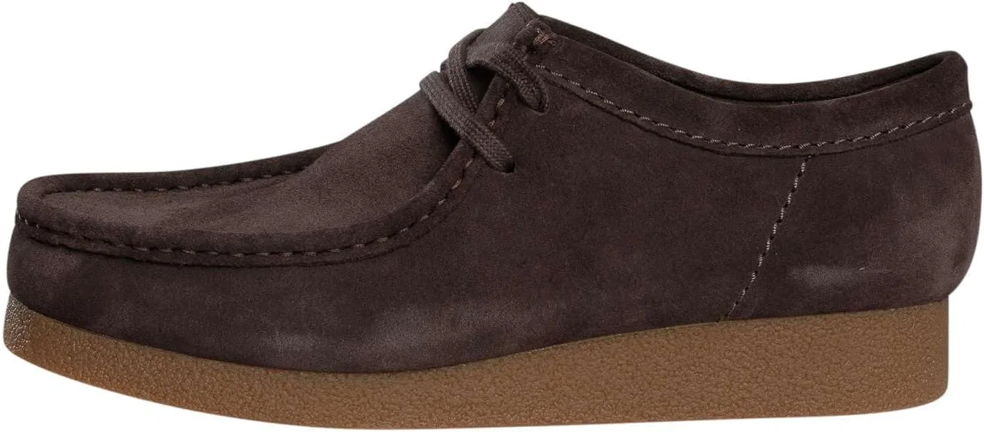 Мужские ботинки Clarks Wallabeeevo Derby, темно-коричневый — фото 2