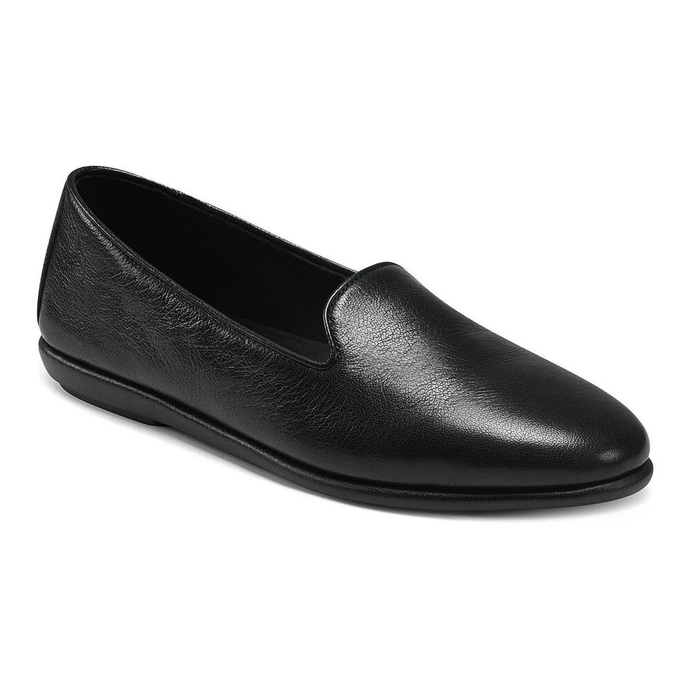 Женские кожаные лоферы Aerosoles Betunia, цвет Black Leather