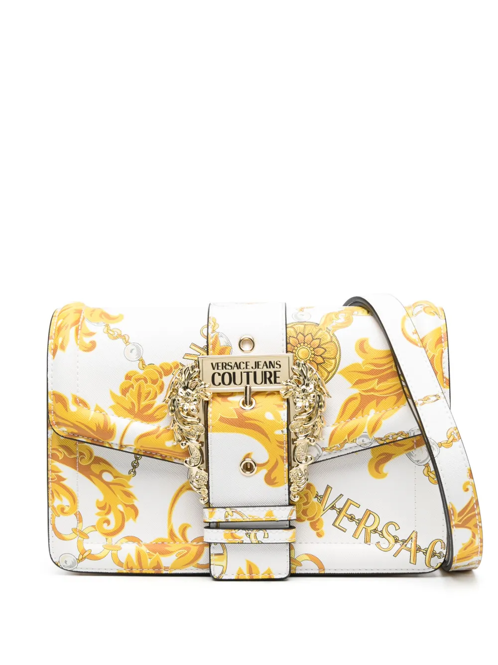 

Сумка-сэтчел с принтом Versace Jeans Couture, белый